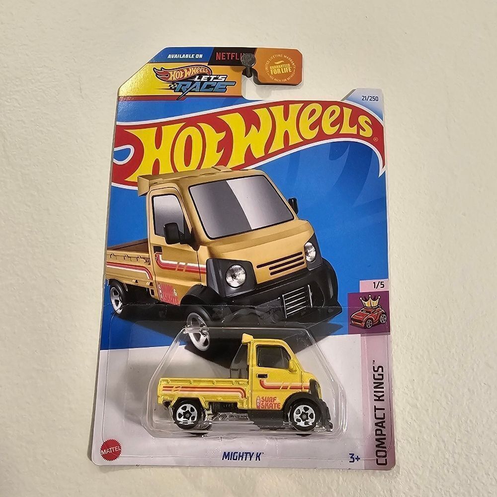 Hot Wheels Truck Mighty K Compact Kings Hotwheels New 2024 Mainline Lets Race